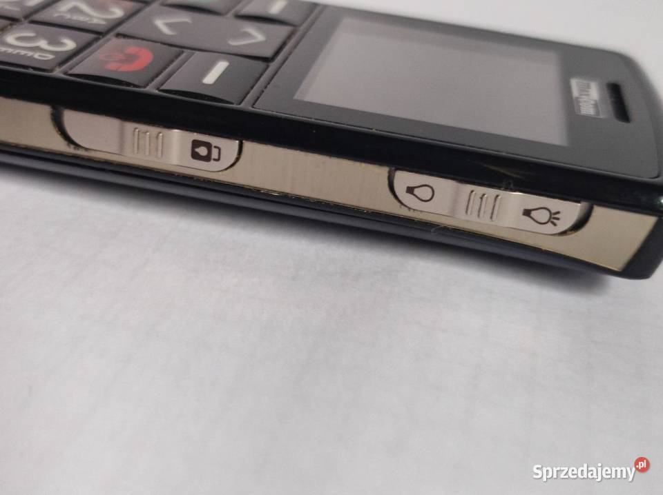 telefon Maxcom MM705BB seniorów osób starszych