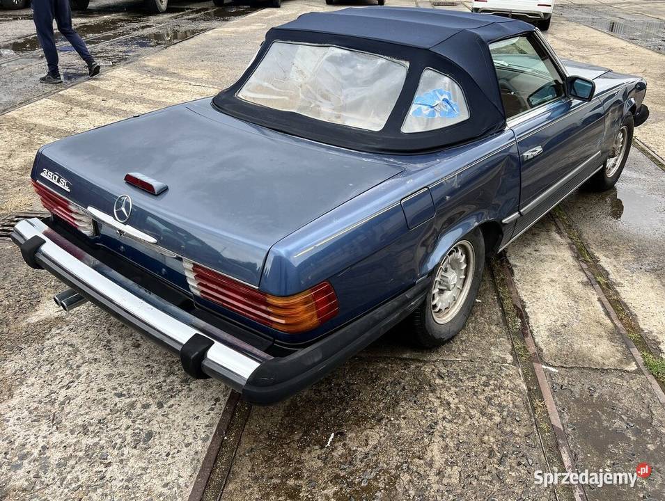 Mercedes 380SL R107 uszkodzony Siedlce