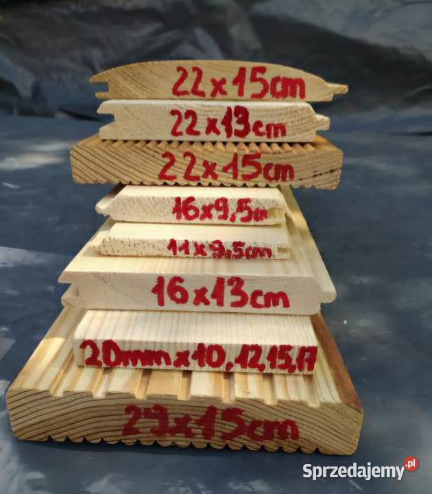 Półbal bal szalówka deska elewacyjna podłogowa Kutno