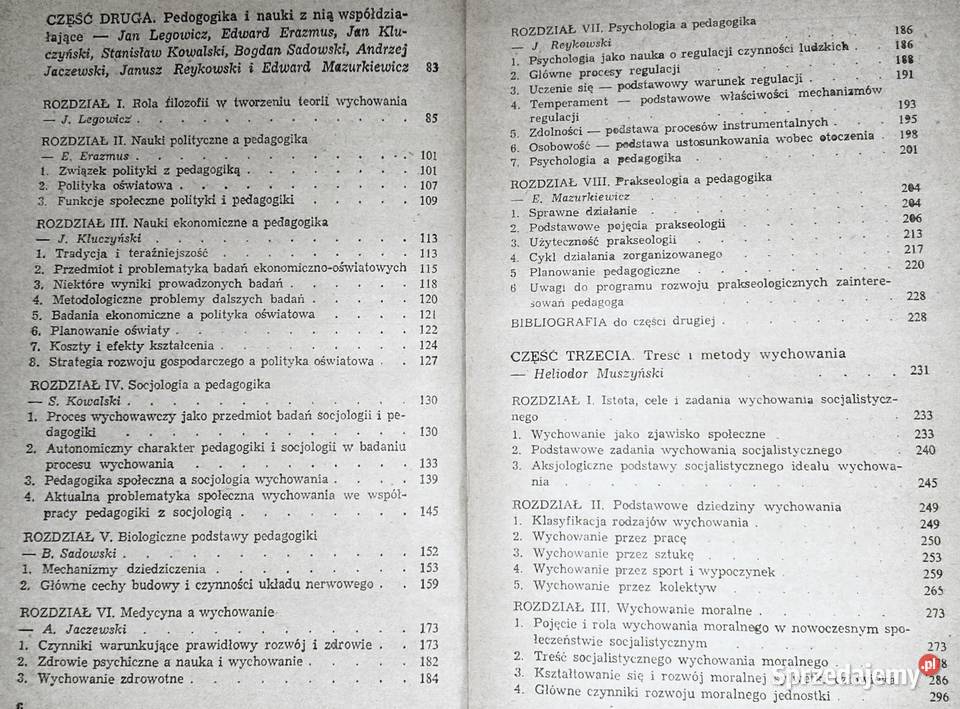 Pedagogika M Godlewski S Krawcewicz T Wujek Chełm