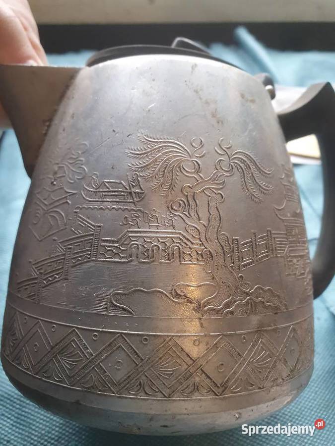 Oryginalny dzbanek angielski czajnik Swan Brand