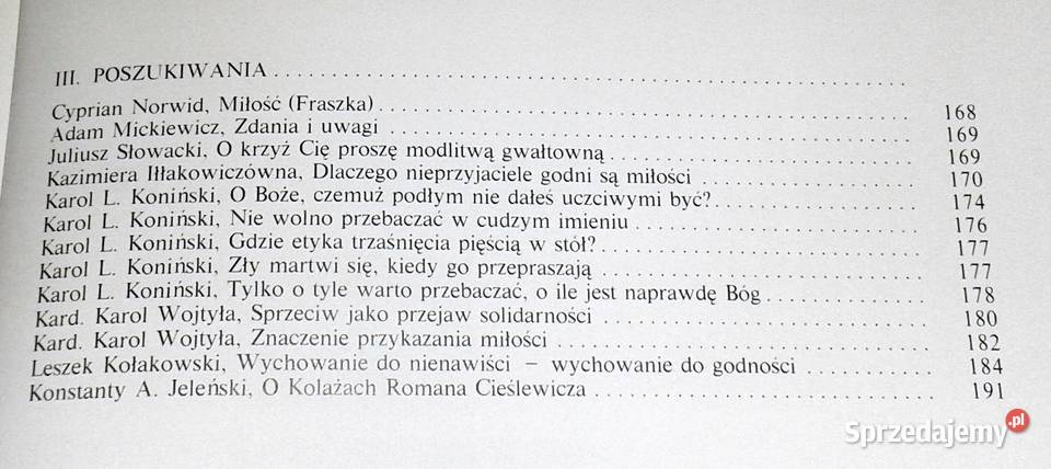 Miłujcie nieprzyjacioły wasze Jacek Salij Chełm