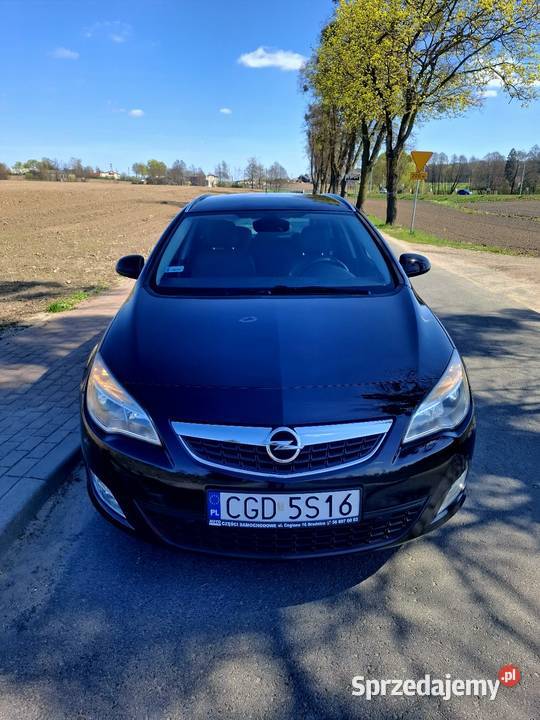 Opel Astra J Cosmo 17 cdti ZADBANA 2011 klimatyzacja Brodnica sprzedam