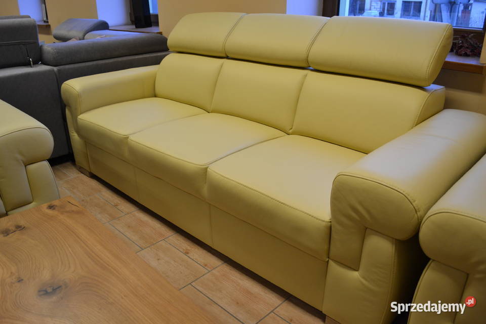 Komplet Everest skóra naturalna 311WYPRZEDAŻ Komplety wypoczynkowe Opole