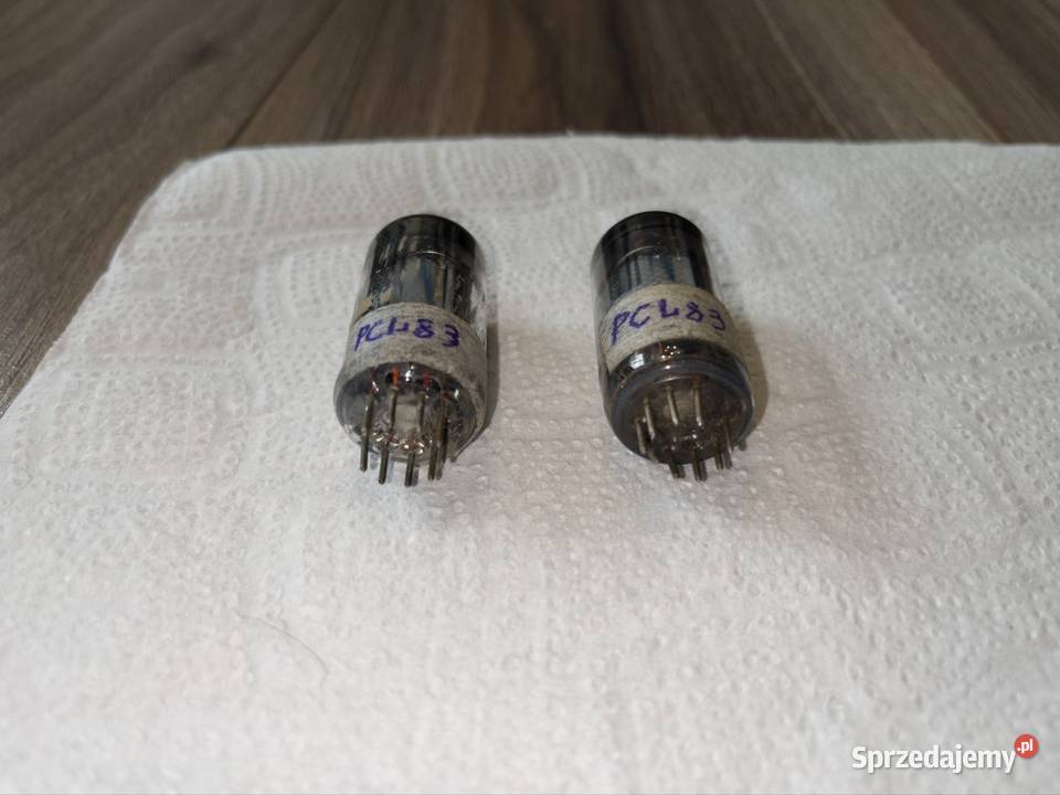 Lampy elektronowe PCL83 sparowane 2 Elektronika Radziechowy