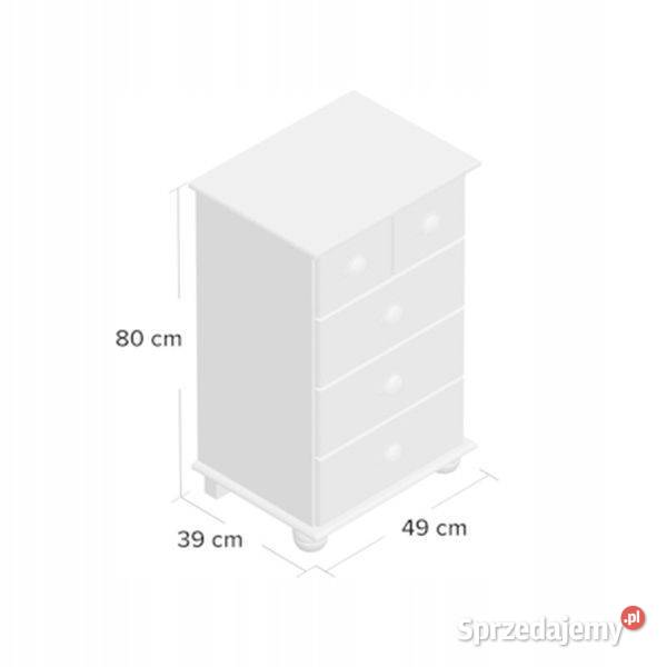 komoda z szufladami IDIMEX lubelskie Zamość sprzedam