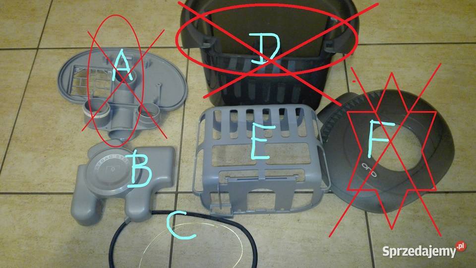 Zelmer Wodnik Duo typ8190A11S odkurzacz części śląskie Bielsko-Biała