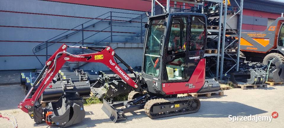 Nowa koparka Yanmar SV15VT 1555 leasing 0 Rok produkcji 2023 Kielce sprzedam