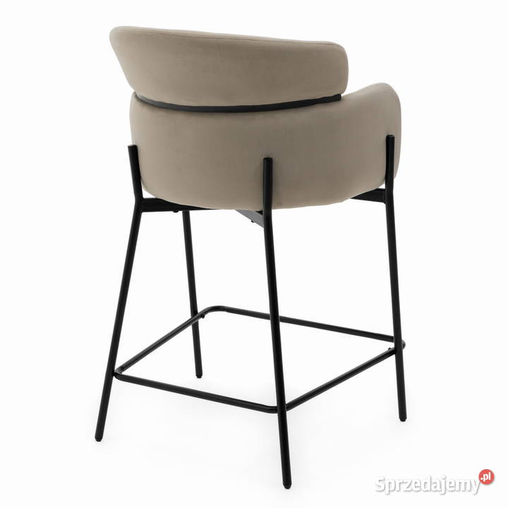 Hoker Tapicerowany Bolzano Ciemnobeżowy Wysyłka Tarchały Małe