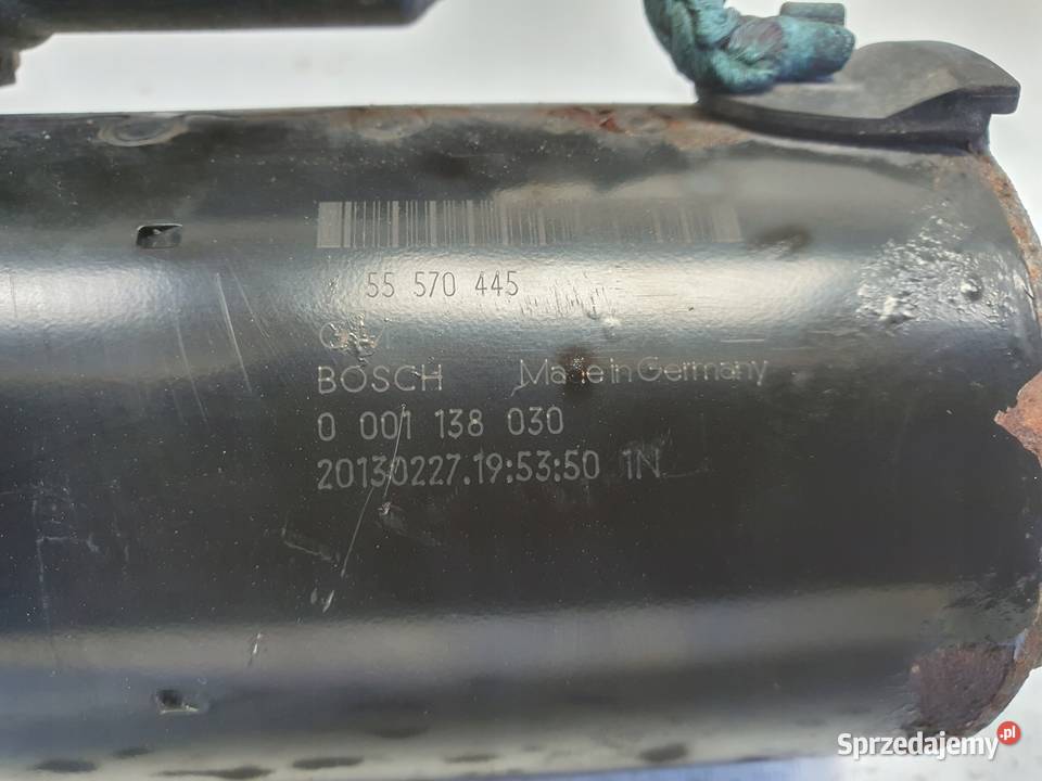 Opel Astra IV J 13 CDTI ROZRUSZNIK Bosch osobowe Układ elektryczny silnika Janów
