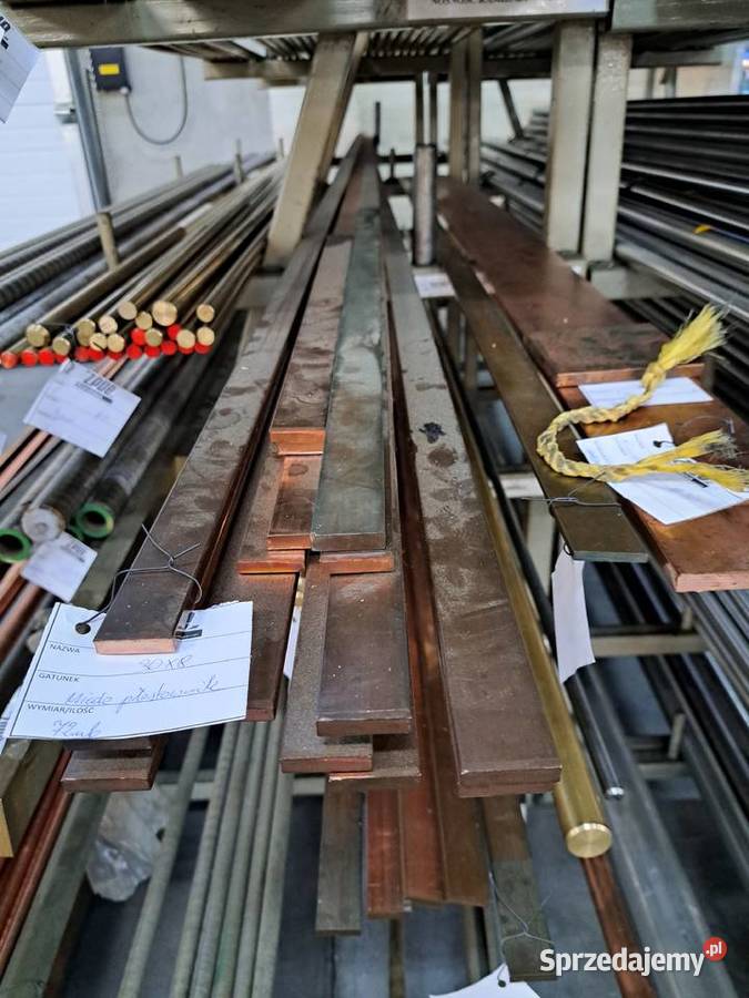 Płaskownik Cu 30x8 M1Ez4 Włoszczowa