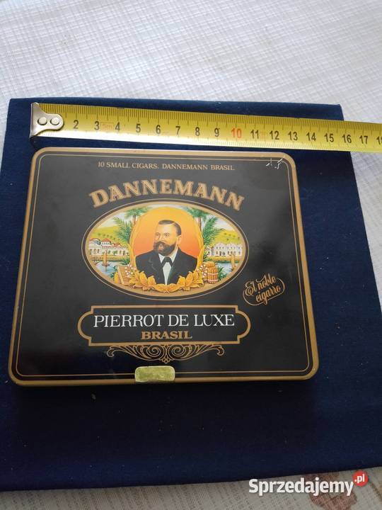 Metalowe pudełko na cygara Nakło nad Notecią