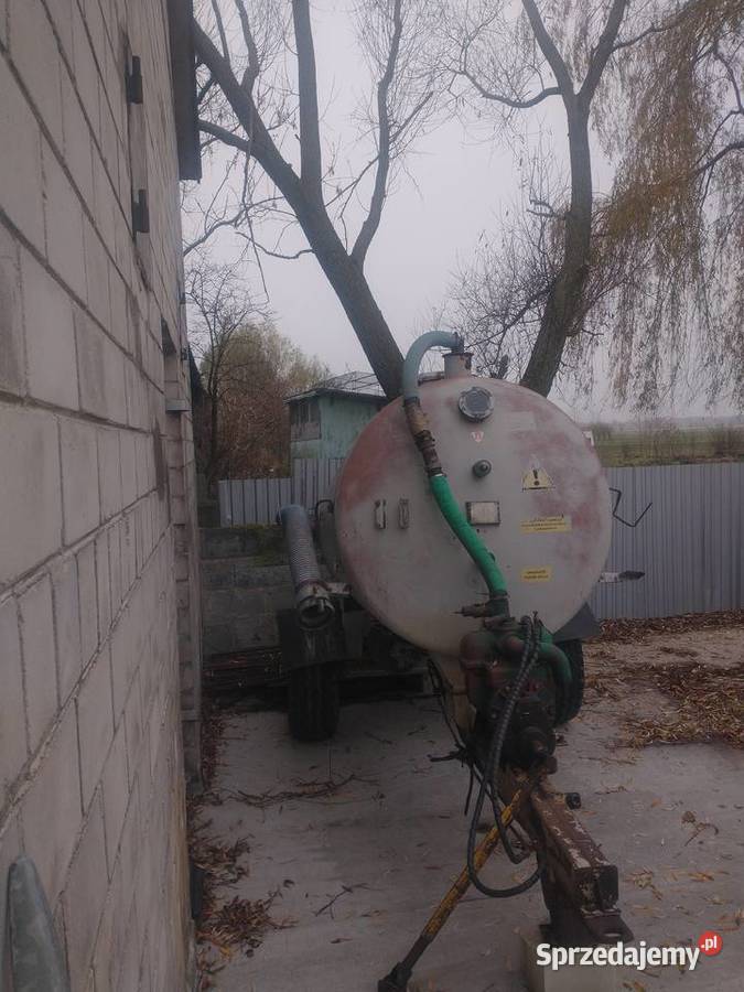 Beczkowóz szambiarka 300 L MEPROZET POMPA MECK