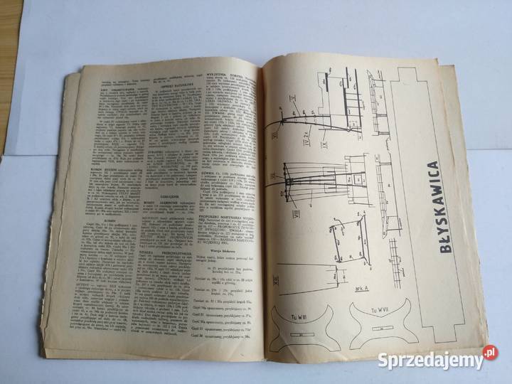 Mały Modelarz 561981 Niszczyciel ORP Błyskawica Dąbrowa Górnicza