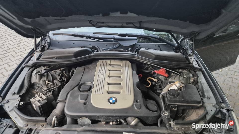 BMW E60 525D SUPER STAN FULL ORYGINALNY NISKI nawigacja Gdów