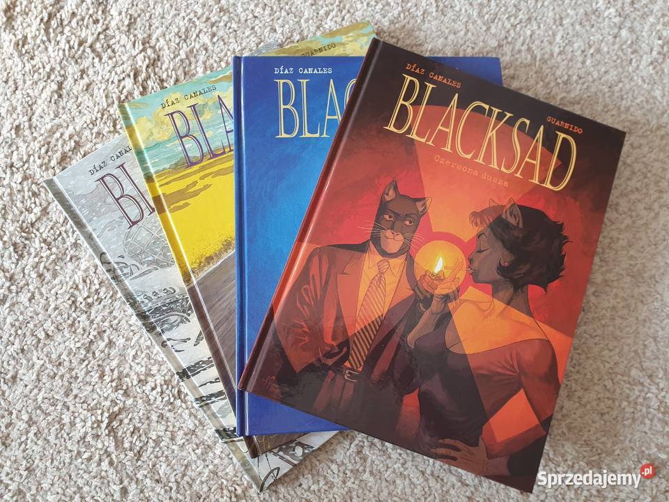 Blacksad 4 tomy Gdynia