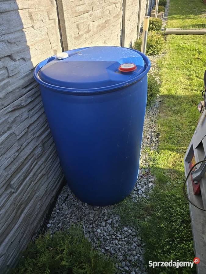Beczka plastikowa 200l śląskie Wieszowa sprzedam