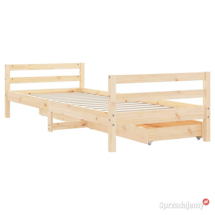 Rama łóżka dziecięcego z szufladami 80x200 Warszawa