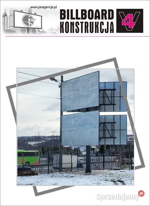 Billboard V4 Konstrukcja Reklamowa nowa Trzebinia