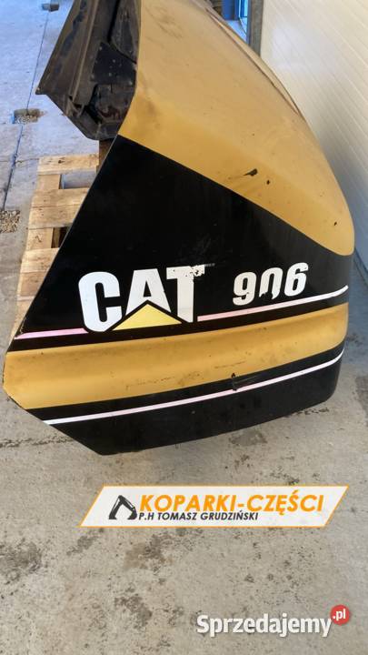 CAT 906 maszyna do rozbiórki na części pokrywa Kosakowo