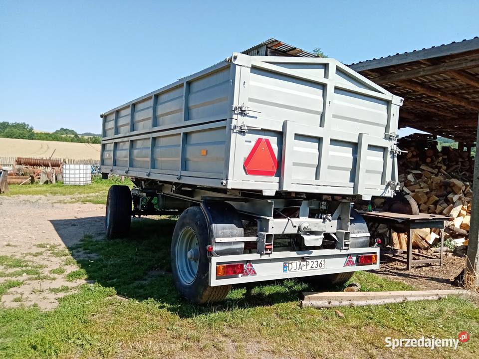 Przyczepa rolnicza HL WH 8011 Wywrotka Haelka Bolków