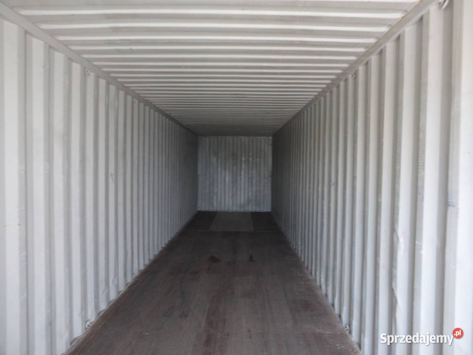 Kontener morski magazynowy budowlany 40 DV CW Marki