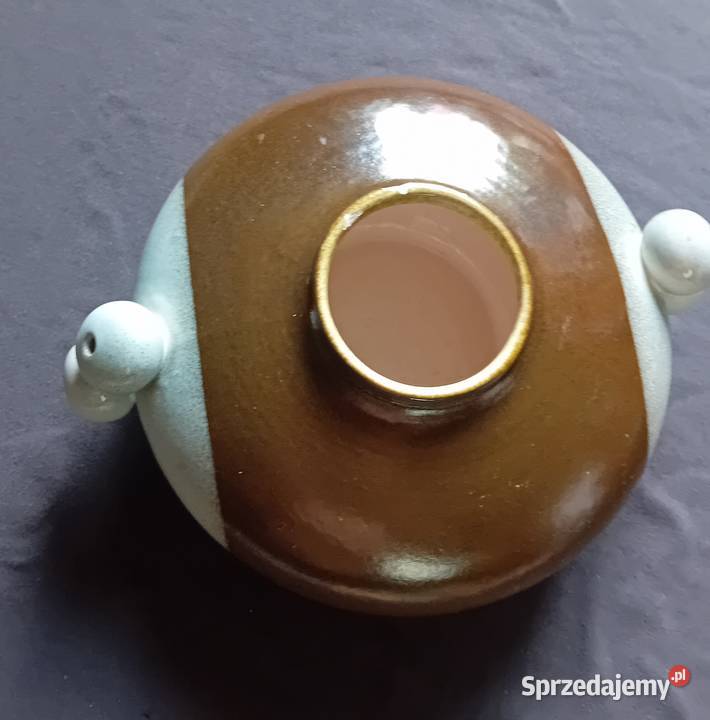 Wazon w stylu Brusel Czechosłowacja Kravsko lata Porcelana i szkło Koźminek sprzedam