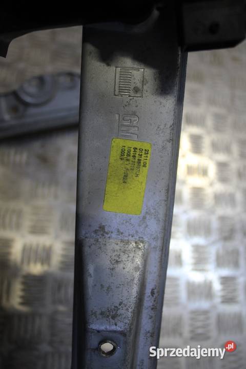 MECHANIZM PODNOŚNIK SZYBY LEWY PRZÓD OPEL CORSA