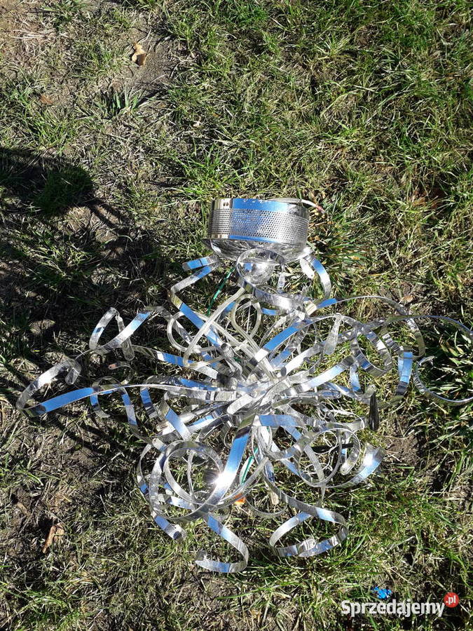 Lampa żyrandol wstążki led mazowieckie Warszawa sprzedam