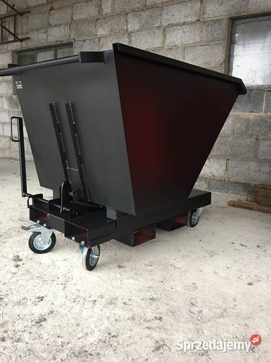 Kontener samowyładowczy pojemnik na odpady łódzkie Niedrzew Pierwszy