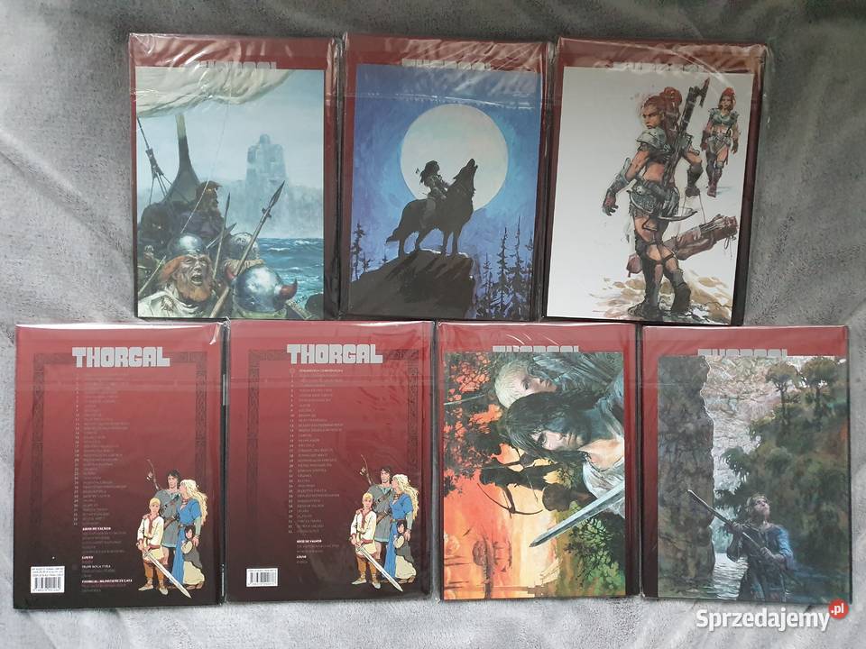 Thorgal zestaw 7 komiksów wydawnictwo Hachette pomorskie sprzedam