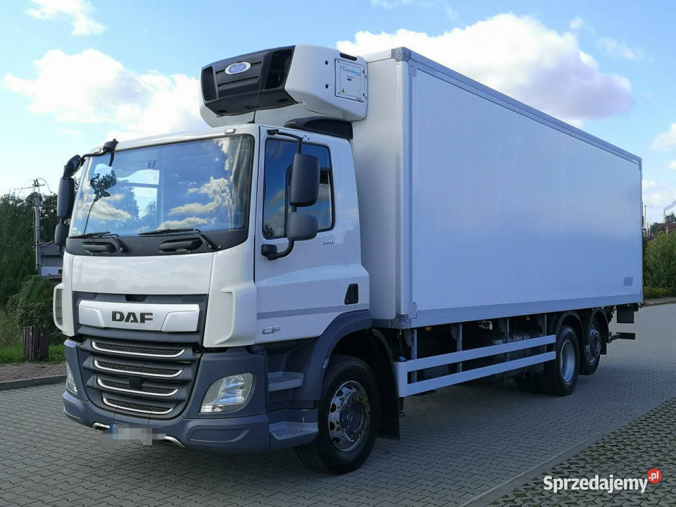DAF CF 370 Chłodnia 3 Osiowa Winda Manual Niski
