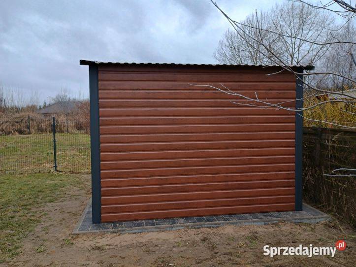 4x3 garaż magazynek schowek działka rod blaszak