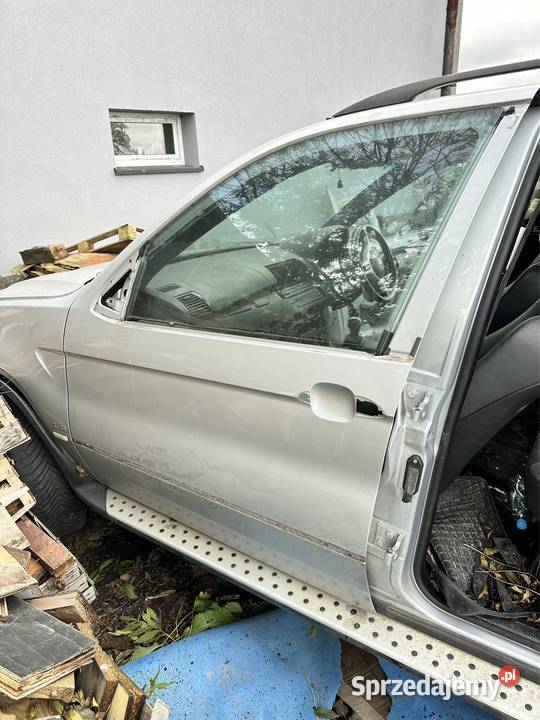 BMW X5 E53 Drzwi przód tył oryginalny lakier Cedry Małe