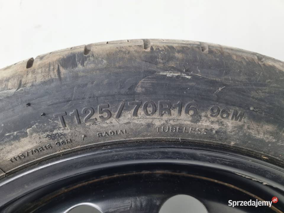 KOŁO ZAPASOWE DOJAZDOWE Audi Seat Vw Golf VI lubelskie sprzedam