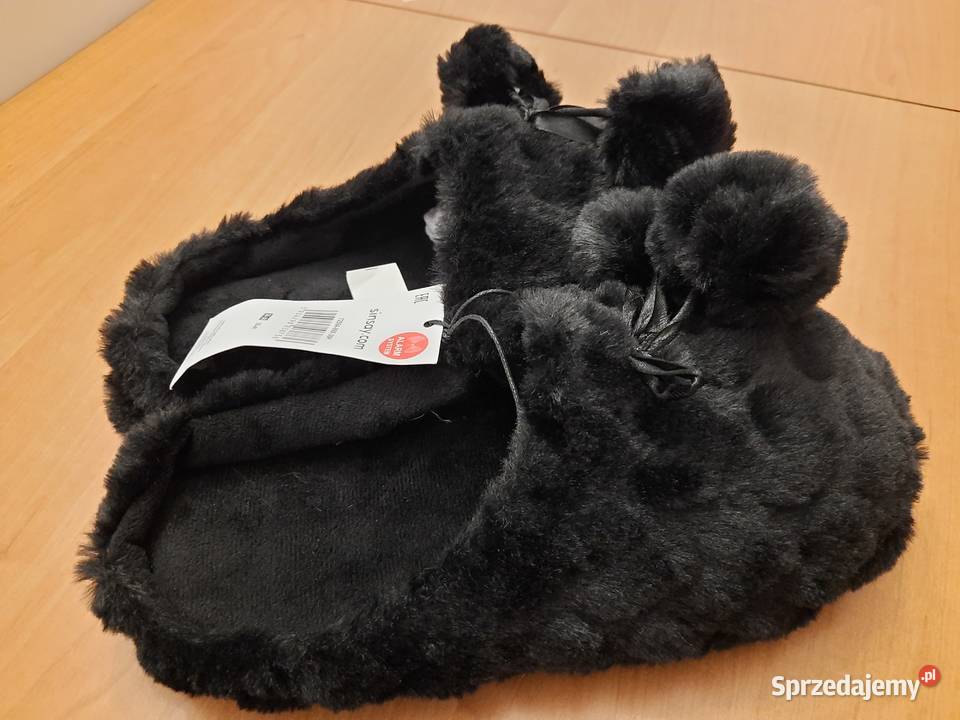 Nowe Antypoślizgowe Pluszowe Kapcie Pantofle