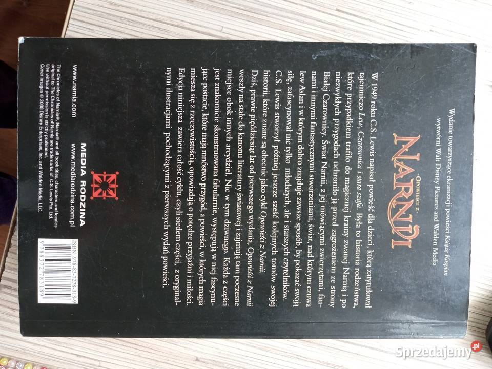 Narni 7 tomow w jednej książce Rok wydania 693917583 Kędzierzyn-Koźle