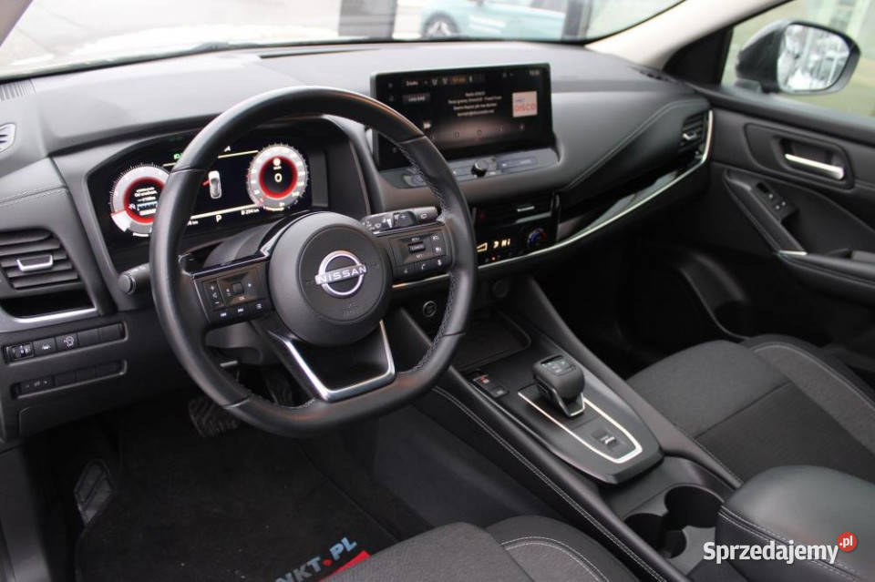 NISSAN Qashqai 2023r Panorama Kamera 360 Temp 63196km Kraków