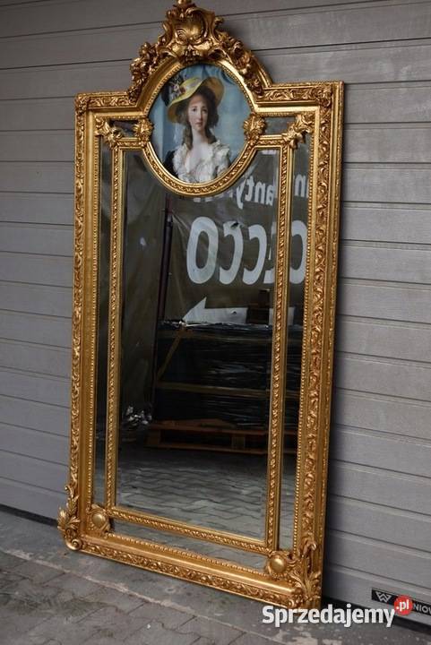 Złote Lustro 210 x 107 Obraz Kraków