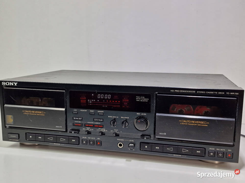 Magnetofon catette deck SONY TC WR 720