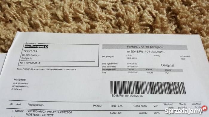 Prostownica Philips Kwidzyn
