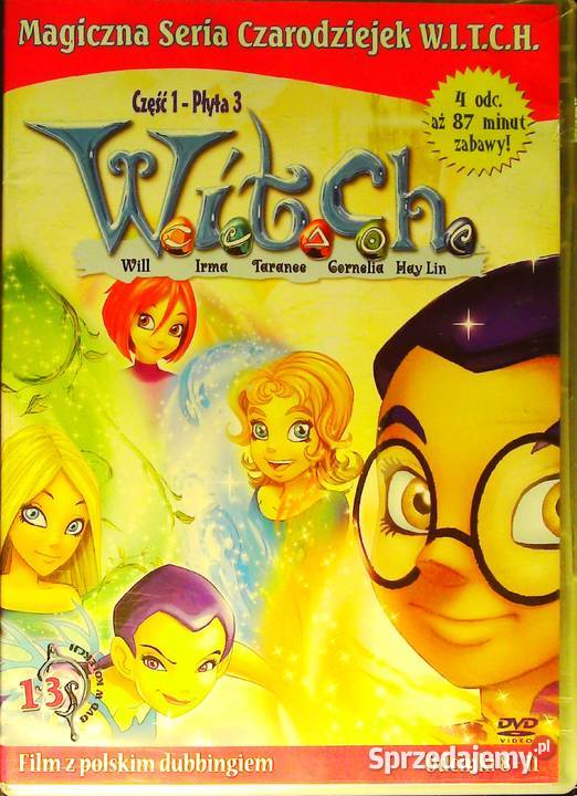 Dwie płyty DVD WITCH Odcinki 811 i 1216 Kraków sprzedam