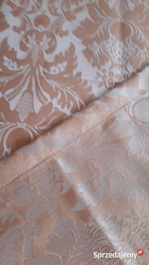 Materiał miodowy dwustronny obrus 142 x x305 Radom sprzedam