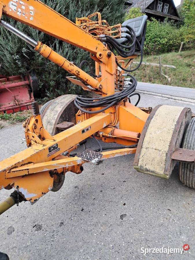 Ładowacz obornika koparka Atlas nie cyklop troll małopolskie Mszana Dolna