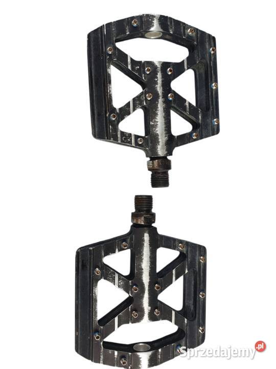 Pedały rowerowe platformowe aluminiowe mocne i Części i akcesoria Cieszyn