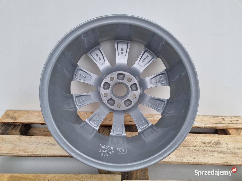 Skoda Superb II FELGI ALUMINIOWE ALUFELGI Rudka