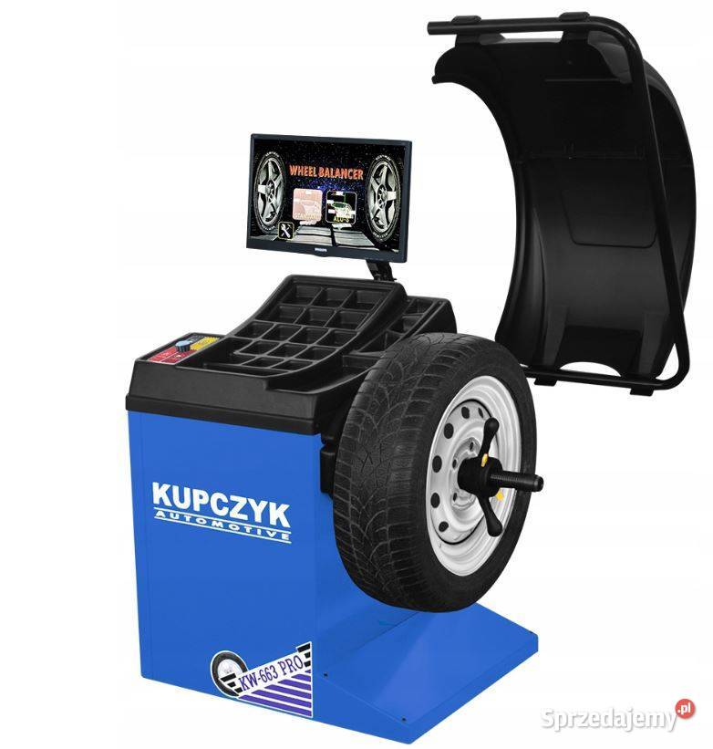 Montażownica 528 RUNFLAT Wyważarka KW663 Kupczyk Warka