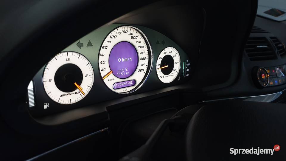 Mercedes E 55 AMG 2002 V8 Kompressor 476 5439cm3 sprzedam