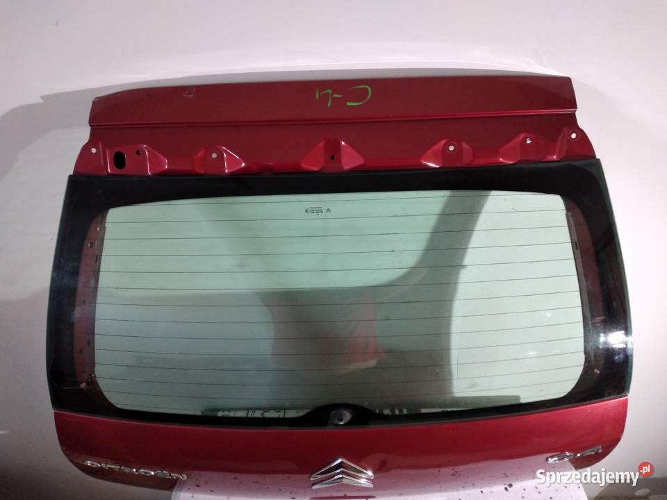 CITROEN C4 KLAPA TYŁ 2006 5D Z SZYBĄ Mietków