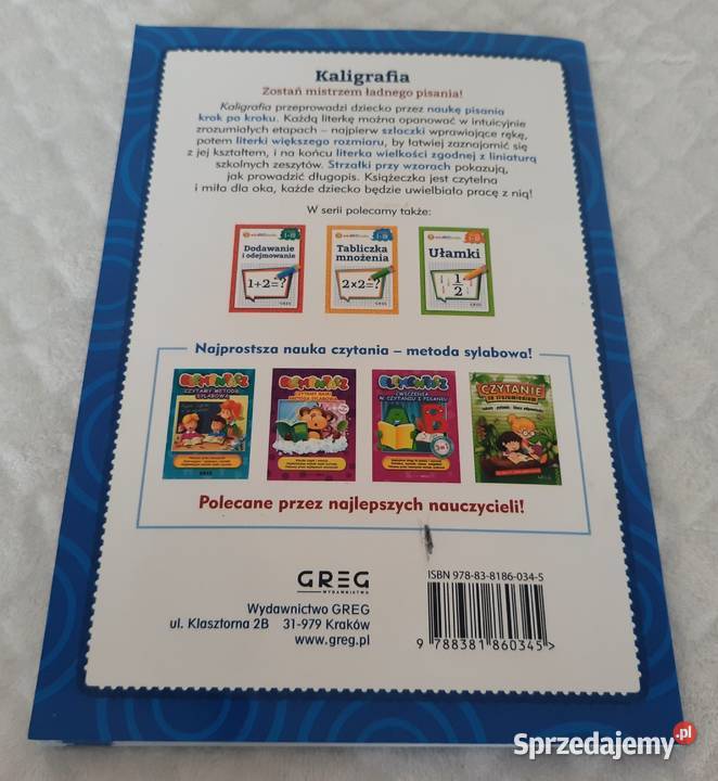 Kaligrafia eduBEZtrudu klasa IIII Greg